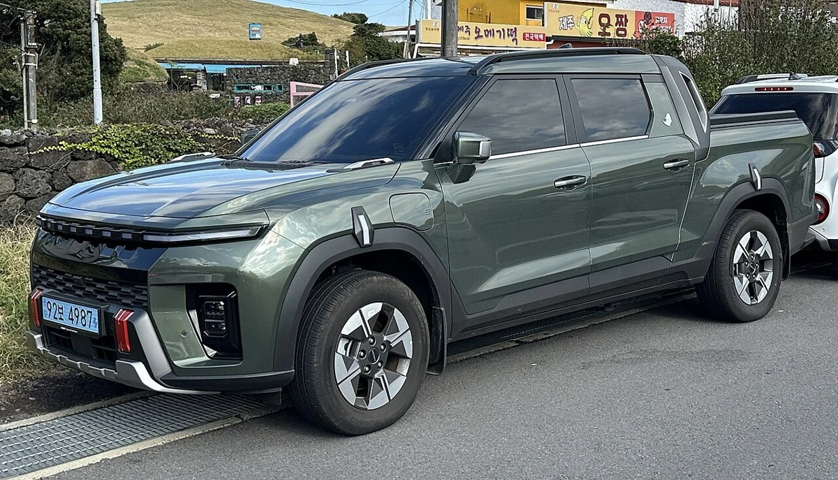 KGM Musso EV – modelbillede; udstyr og årgang kan variere