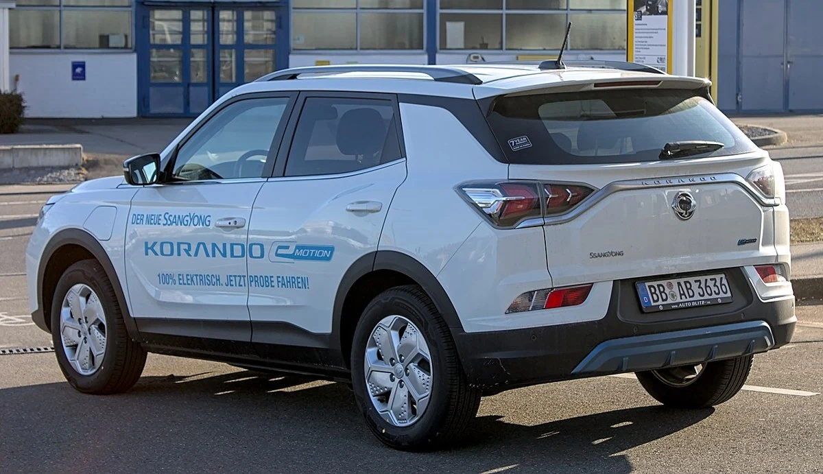 KGM Korando e-Motion – modelbillede; udstyr og årgang kan variere