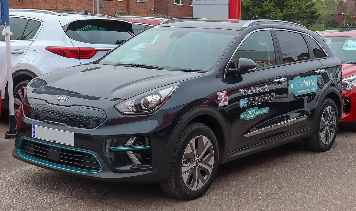 Kia e-Niro – modelbillede; udstyr og årgang kan variere