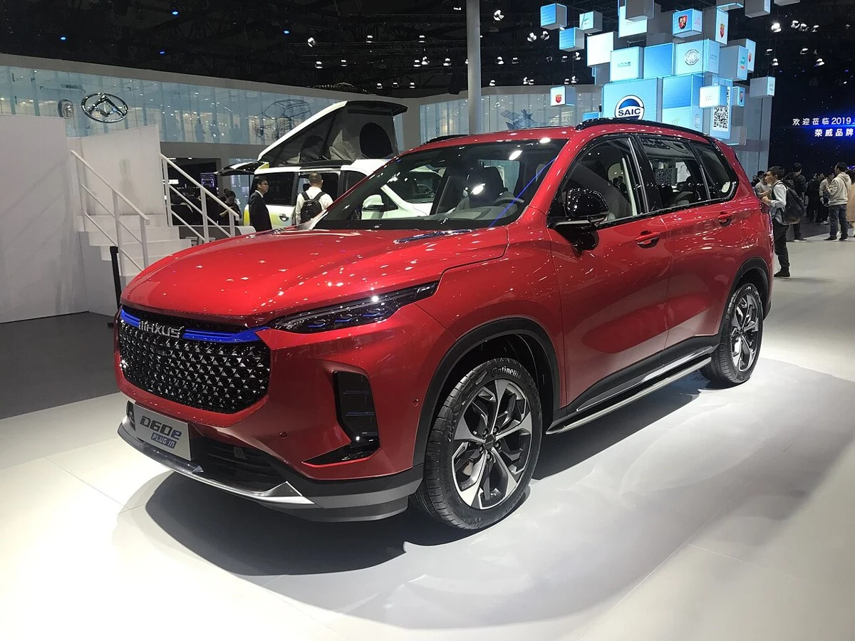 Maxus Euniq 6 – modelbillede; udstyr og årgang kan variere