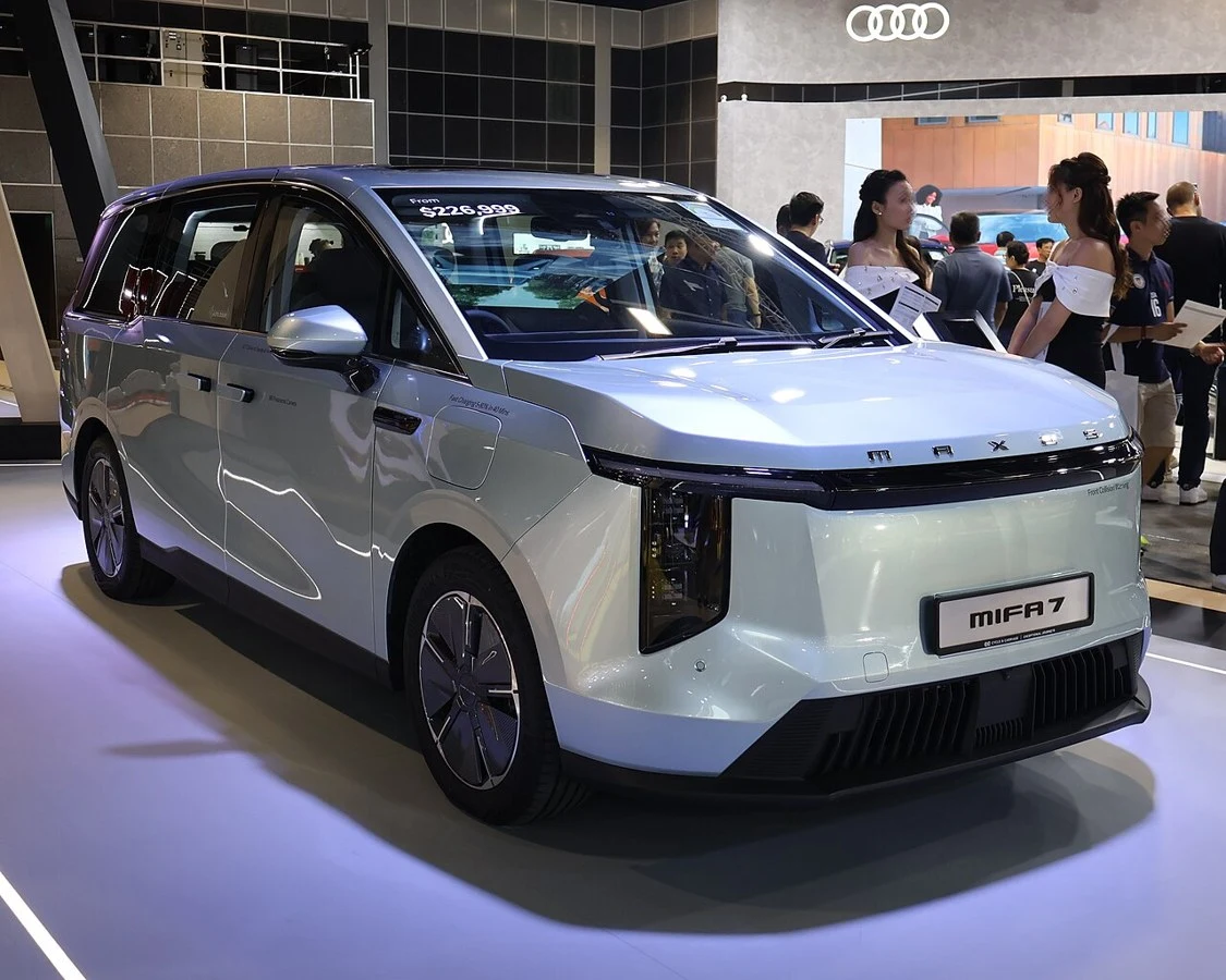 Maxus MIFA 7 – modelbillede; udstyr og årgang kan variere