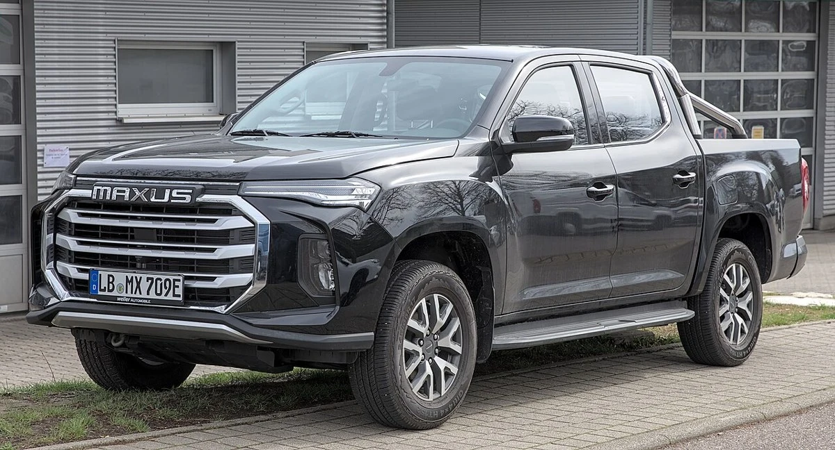 Maxus T90 EV – modelbillede; udstyr og årgang kan variere