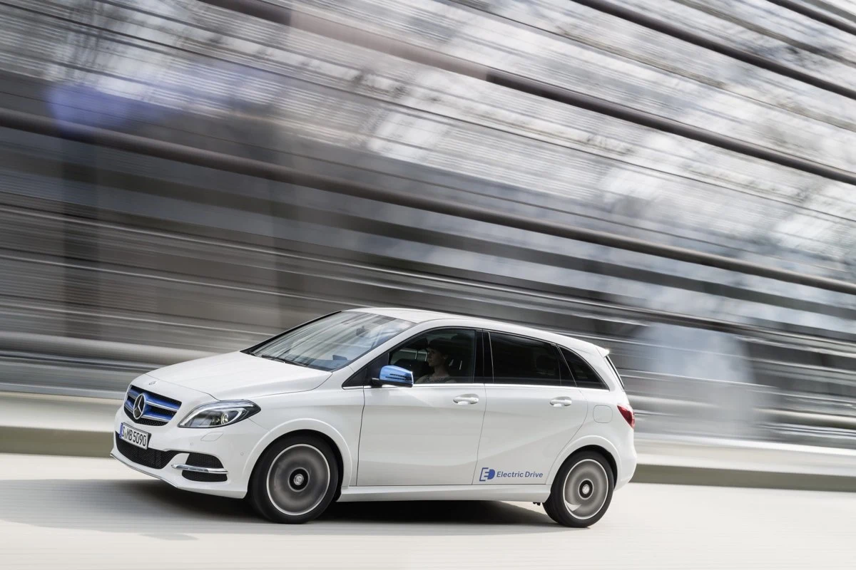 Mercedes-Benz B-Klasse Electric Drive – modelbillede; udstyr og årgang kan variere