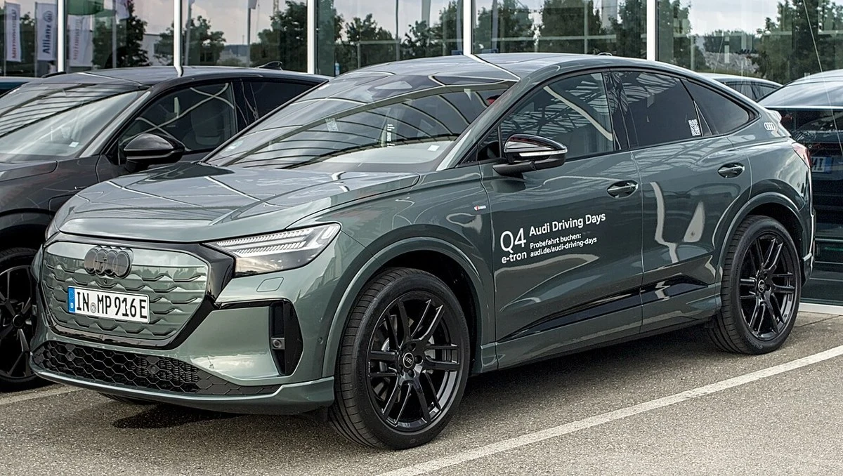 Audi Q4 Sportback e-tron – modelbillede; udstyr og årgang kan variere