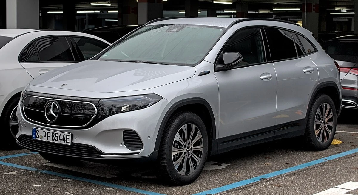 Mercedes-Benz EQA – modelbillede; udstyr og årgang kan variere