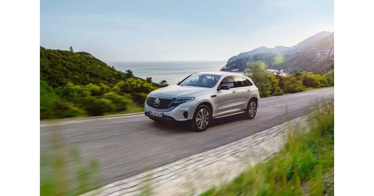 Mercedes-Benz EQC – modelbillede; udstyr og årgang kan variere