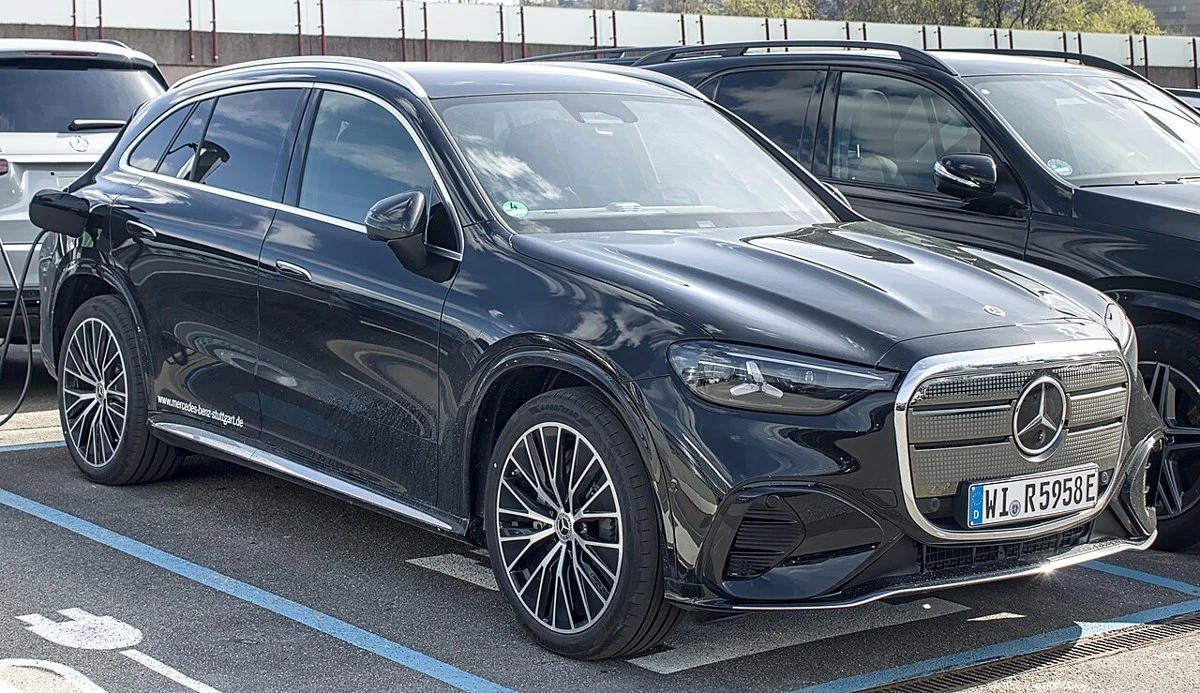Mercedes-Benz GLC Electric – modelbillede; udstyr og årgang kan variere