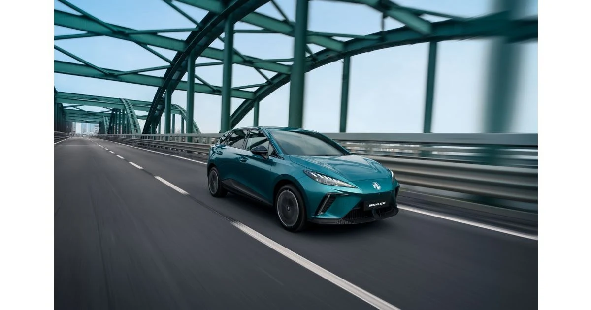 MG MG4 EV – modelbillede; udstyr og årgang kan variere