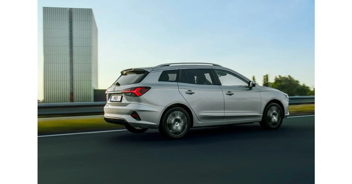 MG MG5 Electric – modelbillede; udstyr og årgang kan variere