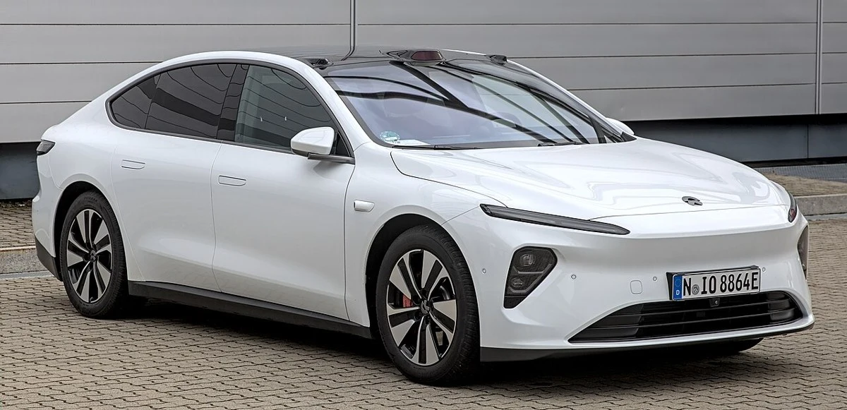 NIO ET7 – modelbillede; udstyr og årgang kan variere