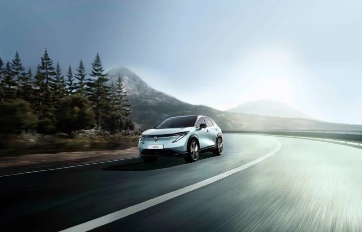Nissan Ariya – modelbillede; udstyr og årgang kan variere