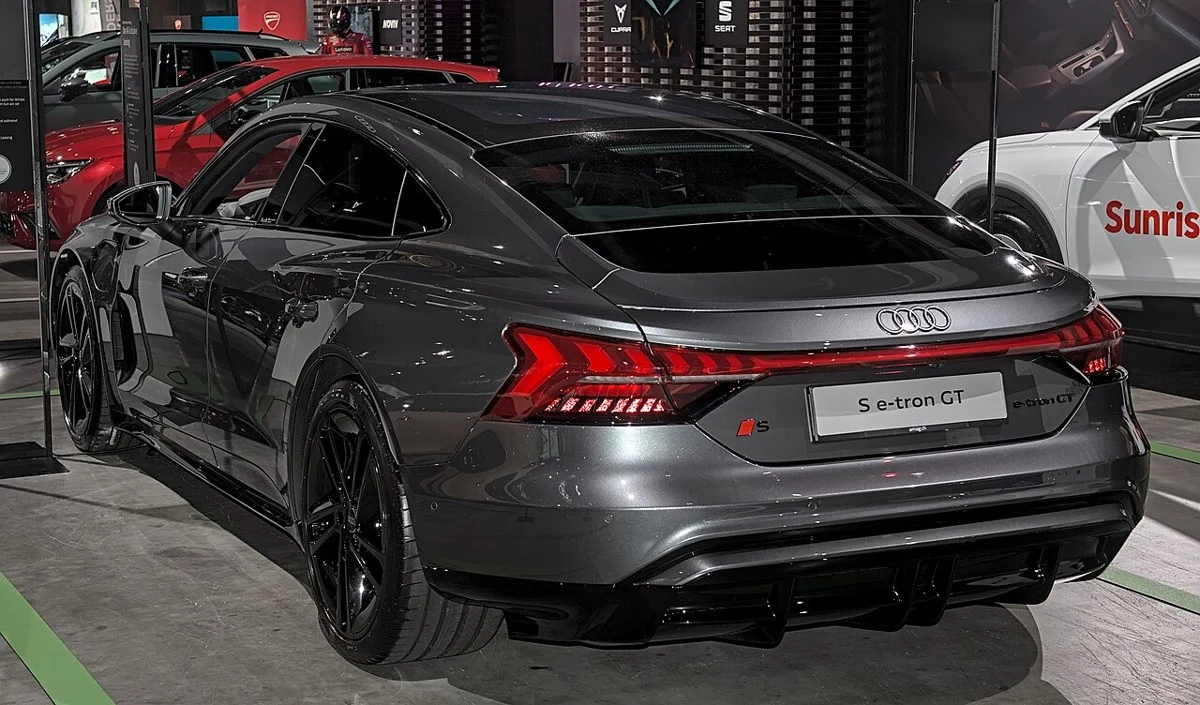 Audi S e-tron GT – modelbillede; udstyr og årgang kan variere