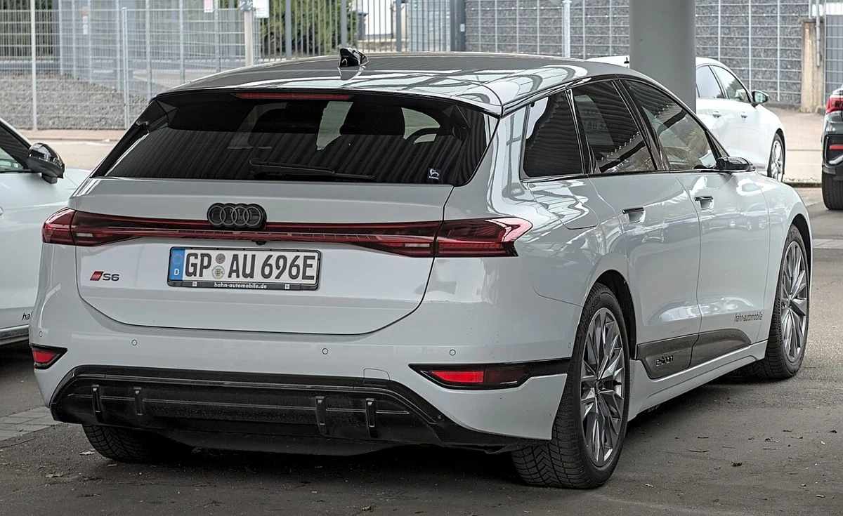 Audi S6 Avant e-tron – modelbillede; udstyr og årgang kan variere
