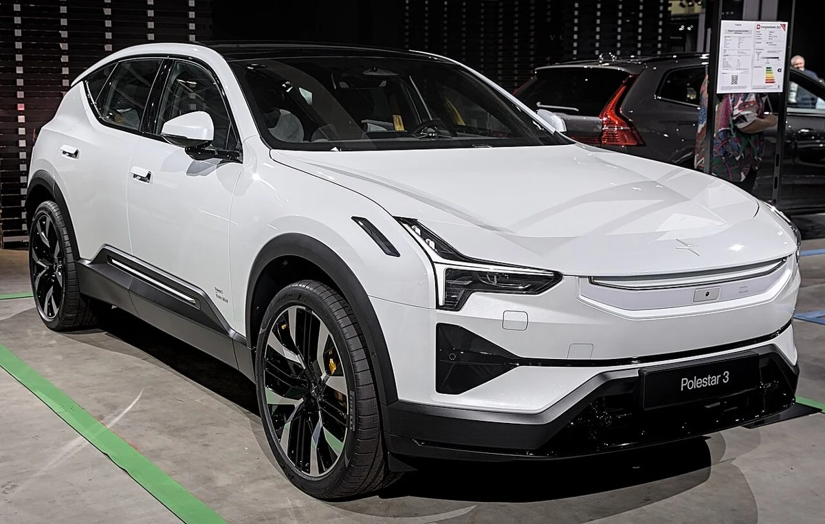 Polestar 3 – modelbillede; udstyr og årgang kan variere