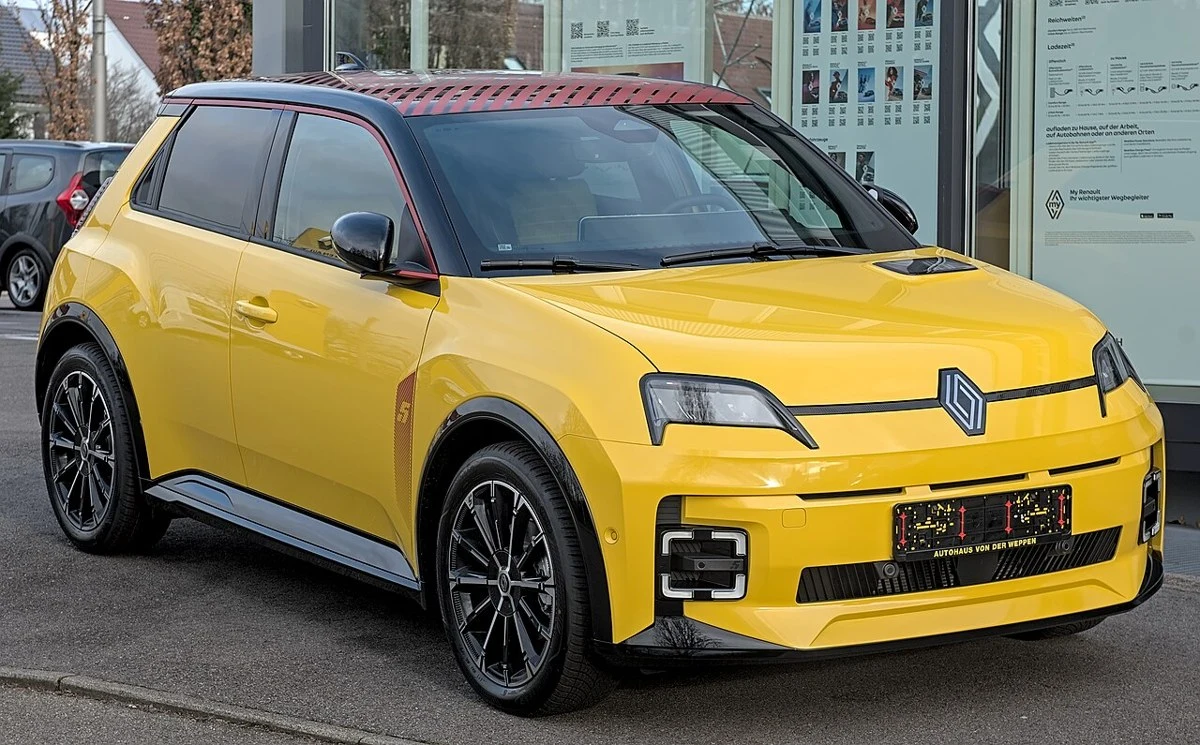 Renault 5 E-Tech Electric – modelbillede; udstyr og årgang kan variere