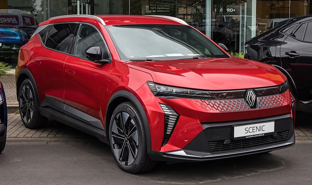 Renault Scenic E-Tech Electric – modelbillede; udstyr og årgang kan variere