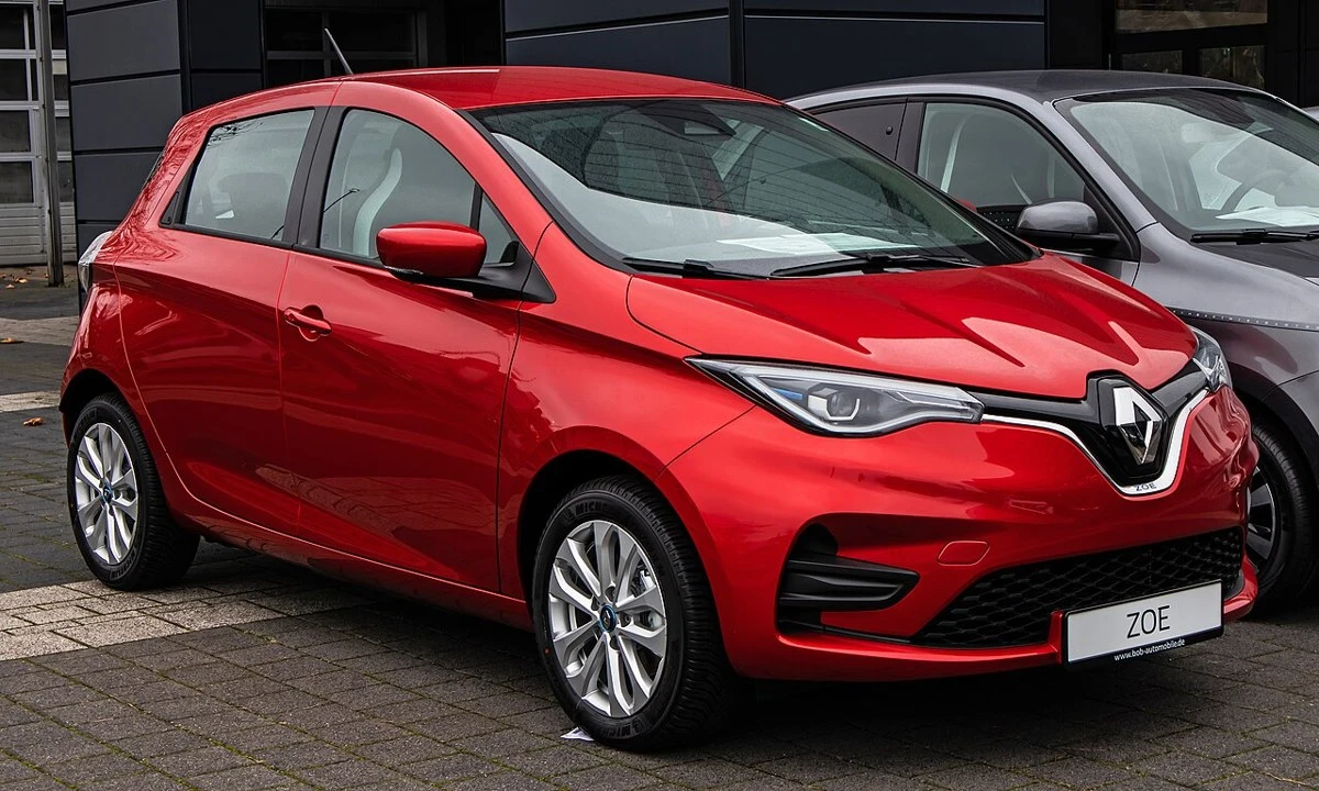 Renault Zoe – modelbillede; udstyr og årgang kan variere