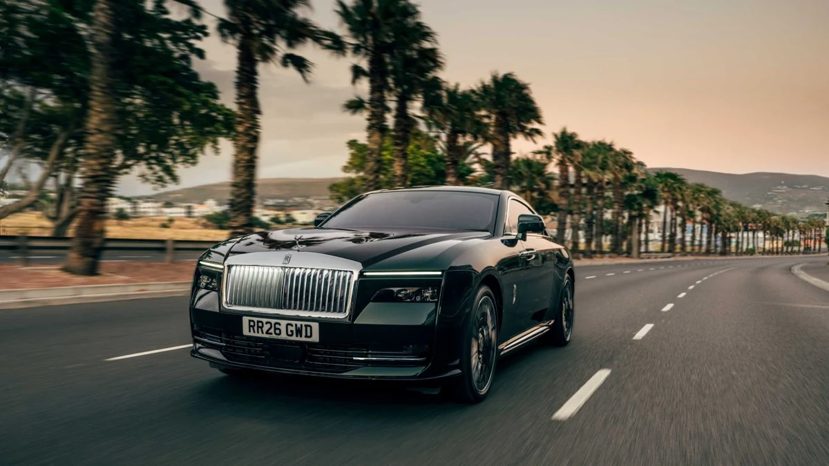 Rolls-Royce Spectre – modelbillede; udstyr og årgang kan variere