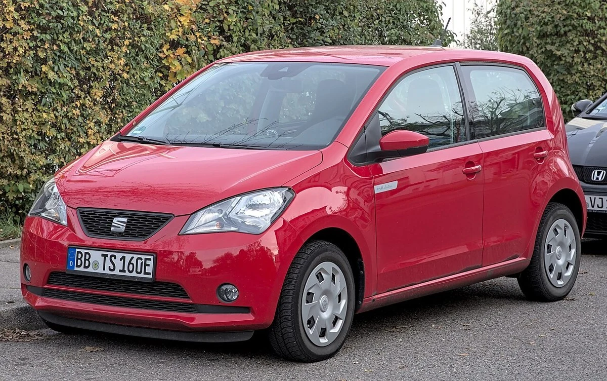 SEAT Mii electric – modelbillede; udstyr og årgang kan variere