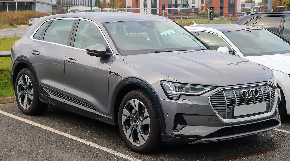 Audi e-tron – modelbillede; udstyr og årgang kan variere
