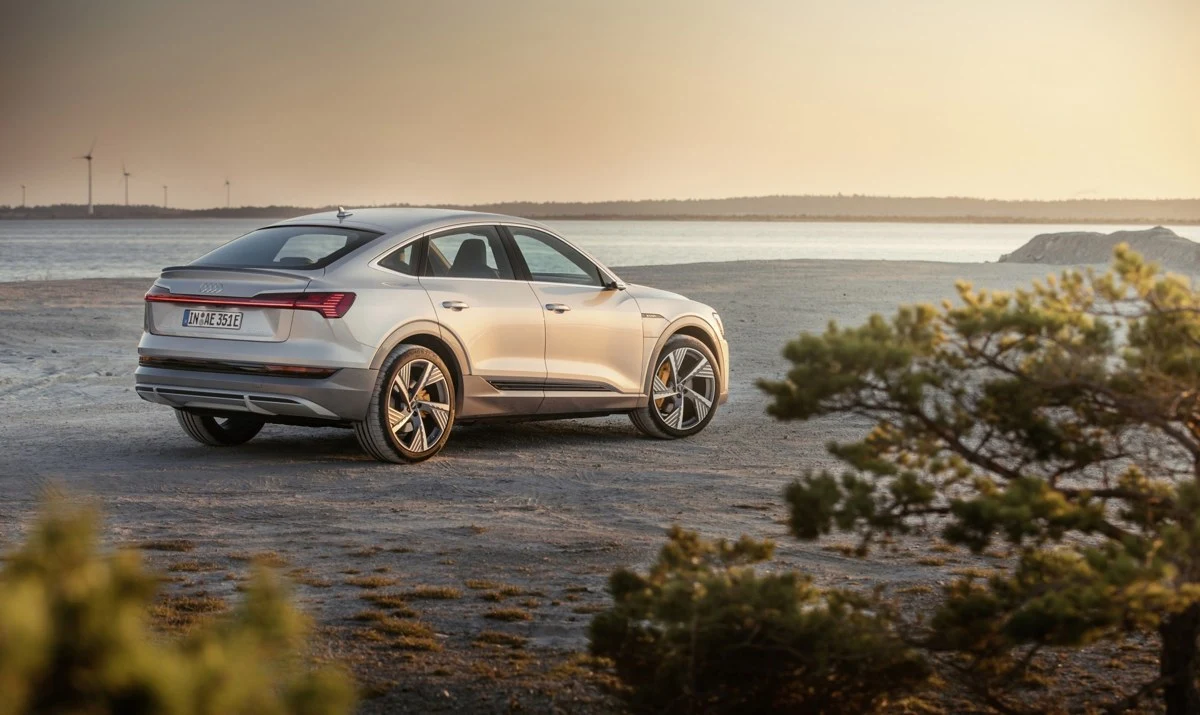 Audi e-tron Sportback – modelbillede; udstyr og årgang kan variere