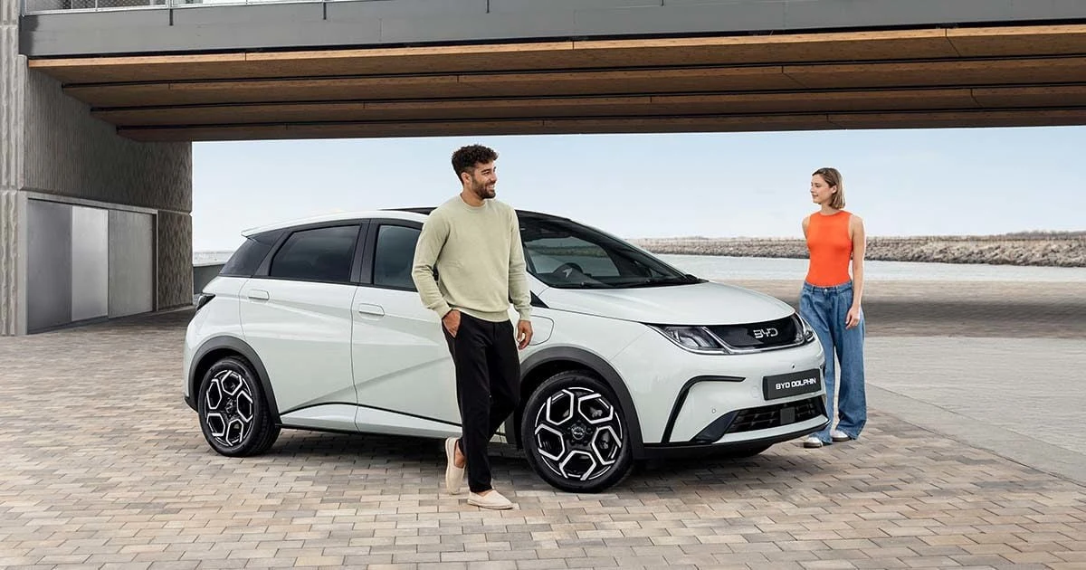 BYD Dolphin – modelbillede; udstyr og årgang kan variere
