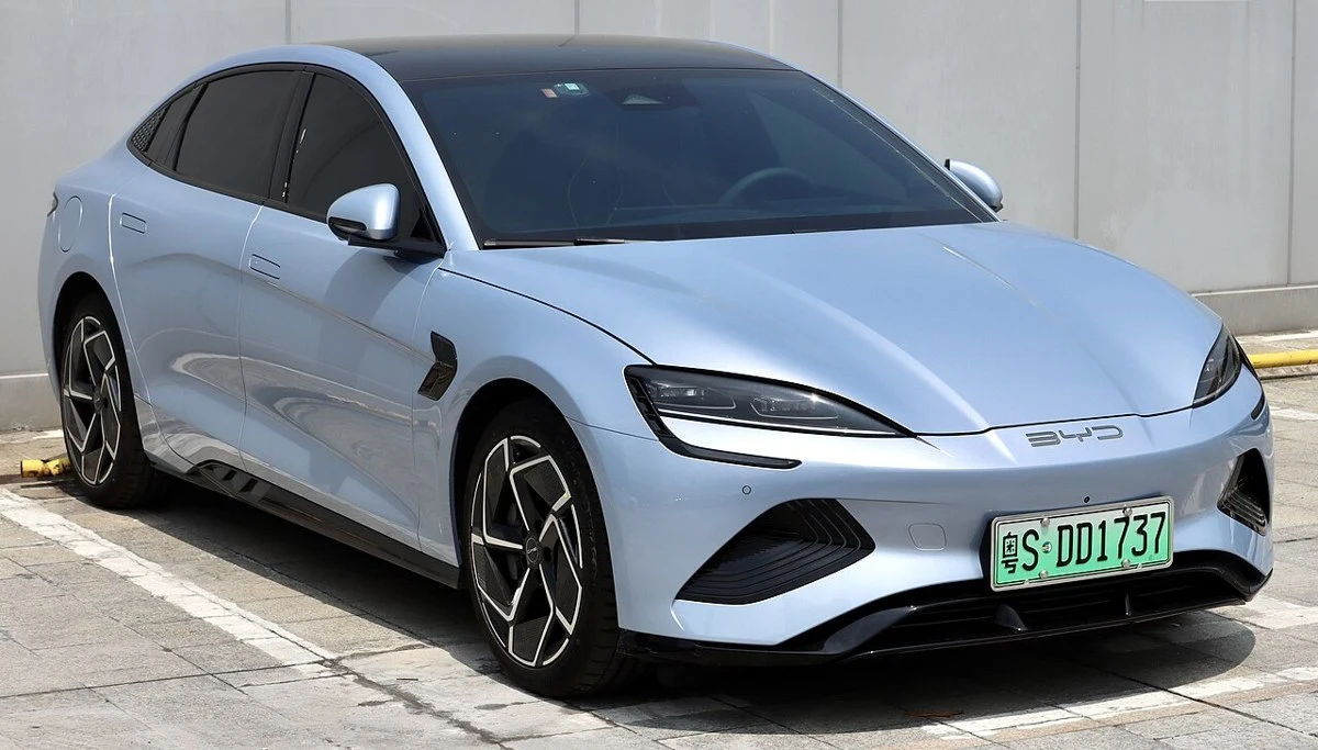 BYD Seal – modelbillede; udstyr og årgang kan variere