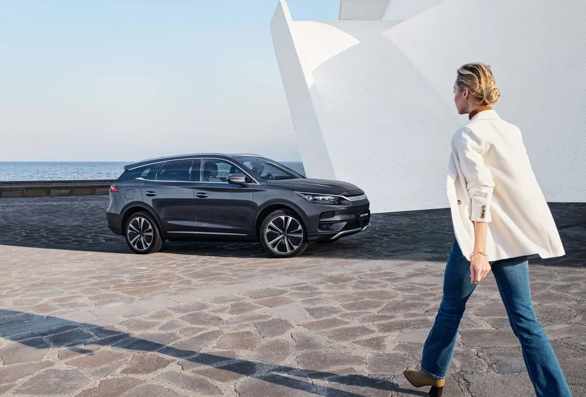BYD Tang – modelbillede; udstyr og årgang kan variere