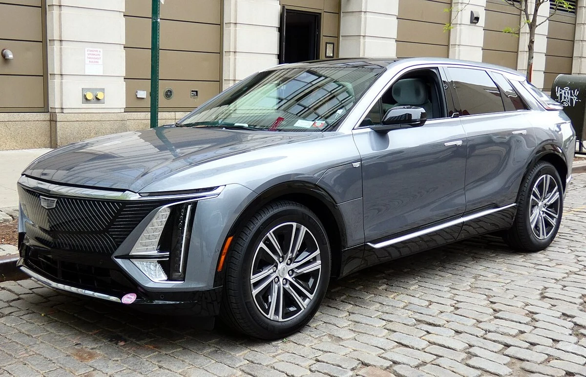 Cadillac Lyriq – modelbillede; udstyr og årgang kan variere