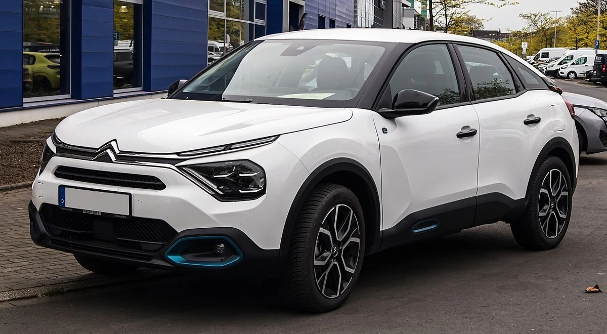 Citroën ë-C4 – modelbillede; udstyr og årgang kan variere