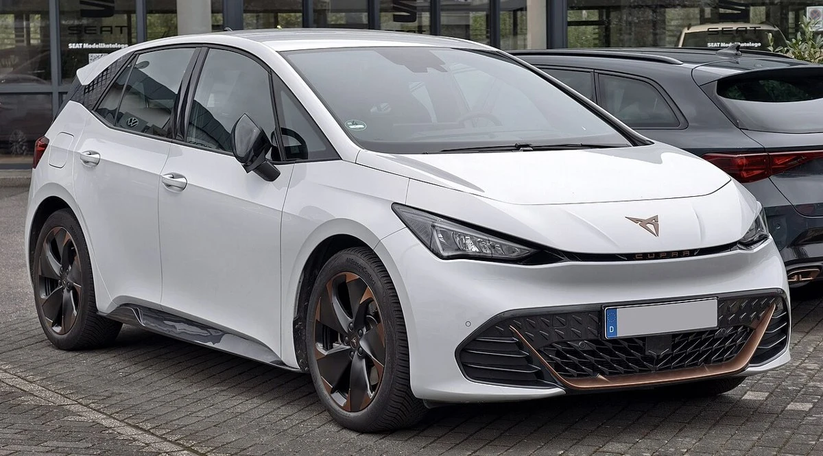 Cupra Born – modelbillede; udstyr og årgang kan variere
