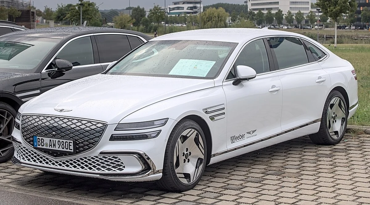Genesis Electrified G80 – modelbillede; udstyr og årgang kan variere