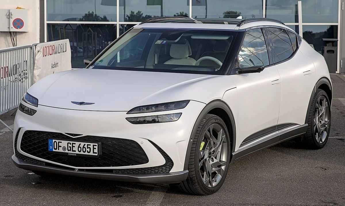 Genesis GV60 – modelbillede; udstyr og årgang kan variere
