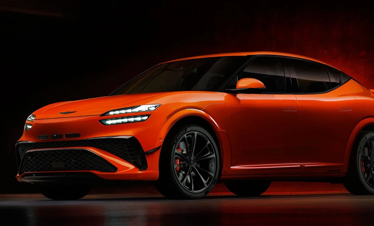 Genesis GV60 Magma – modelbillede; udstyr og årgang kan variere