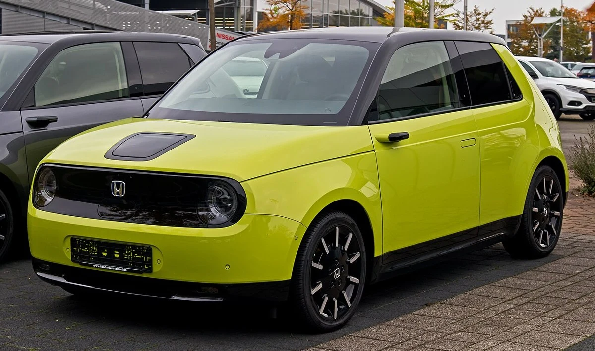 Honda e – modelbillede; udstyr og årgang kan variere