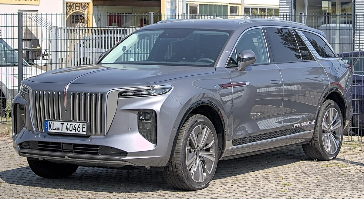 Hongqi E-HS9 – modelbillede; udstyr og årgang kan variere