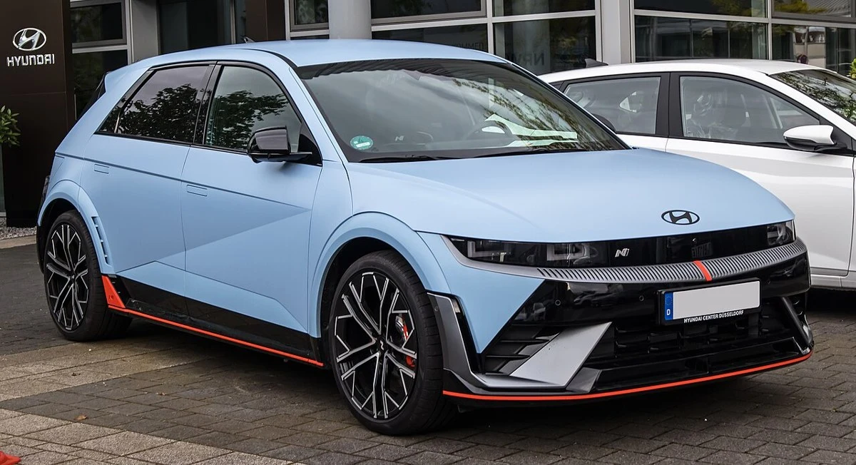 Hyundai IONIQ 5 N – modelbillede; udstyr og årgang kan variere
